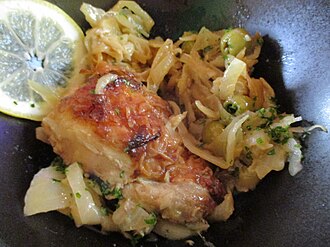 Poulet Yassa